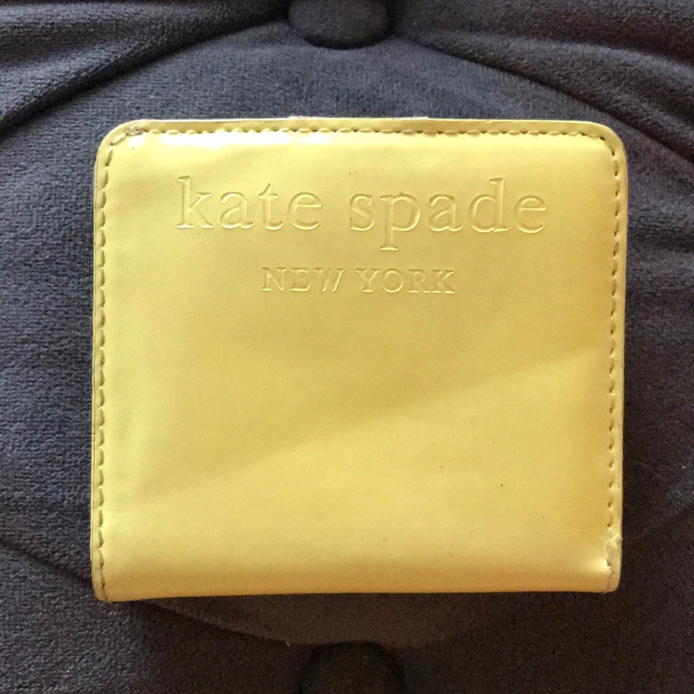 Yellow Kate Spade Wallet